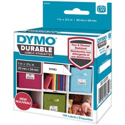 DYMO LW Kalıcı Etiket 25mm x 54mm 160 Etiket/Paket