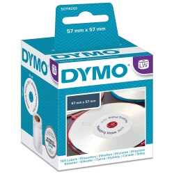 DYMO LW 14681 CD/DVD Etiketi 57mm Çap 160 Etiket/Paket