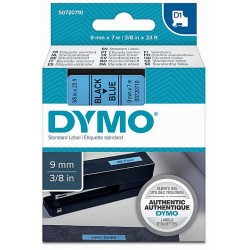 DYMO 40916 D1 Yedek Şerit 9mm x 7m Mavi/Siyah