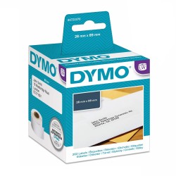 DYMO LW 99010 Adres Etiketi 89mm x 28mm 260 Etiket/Paket